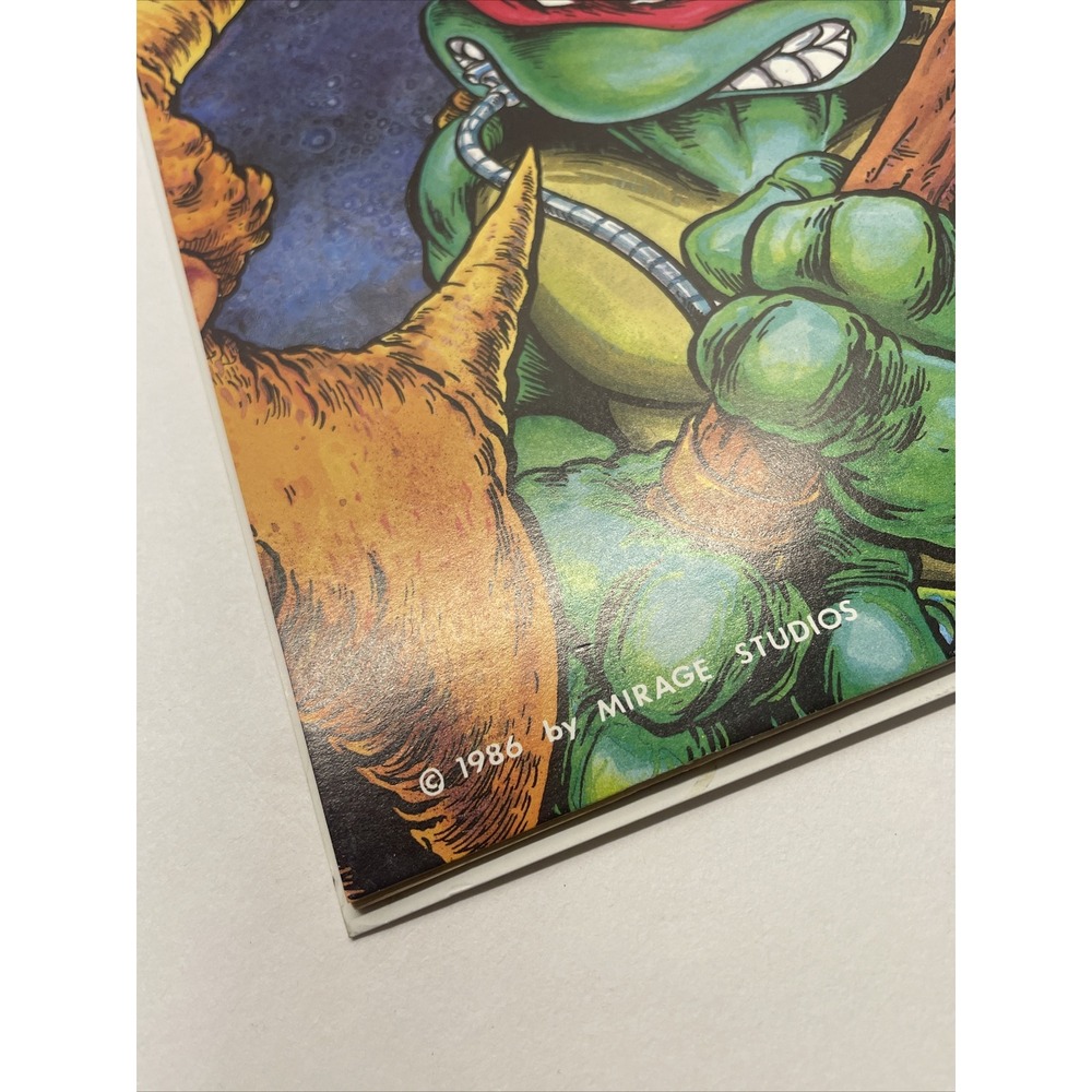 1986 EASTMAN AND LAIRD'S TEENAGE MUTANT NINJA TURTLES #6 COMIC BOOK - Picture 8 of 11